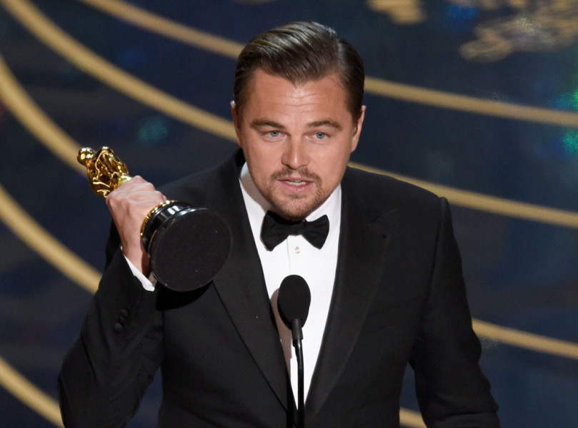 Leonardo diCaprio Oscar 2016