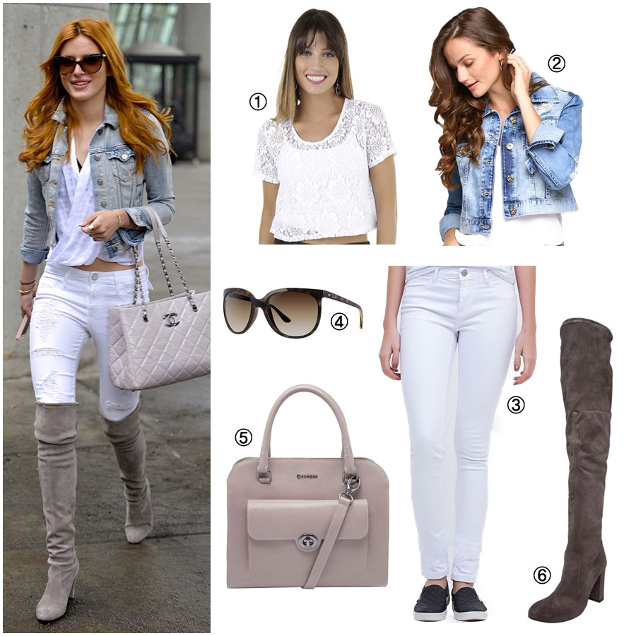 Roube o Look Bella Thorne Jeans